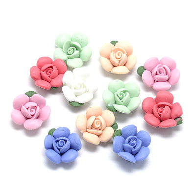 Cabochons En Porcelaine