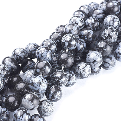 Obsidienne de Flocon de Neige
