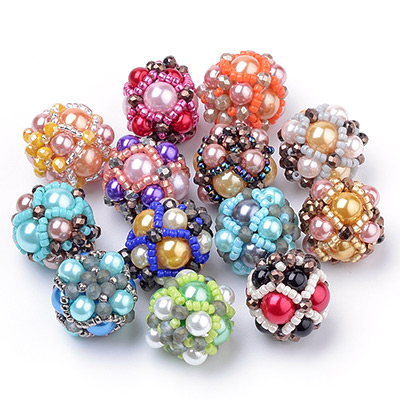 Perles En Tissu & Tissées