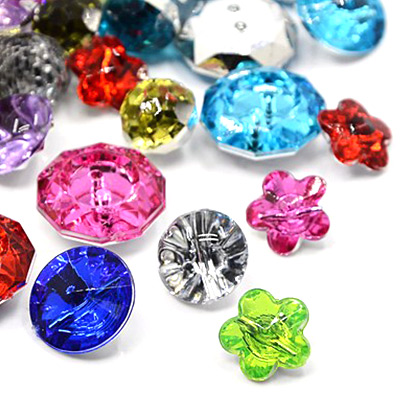 Boutons Avec Strass