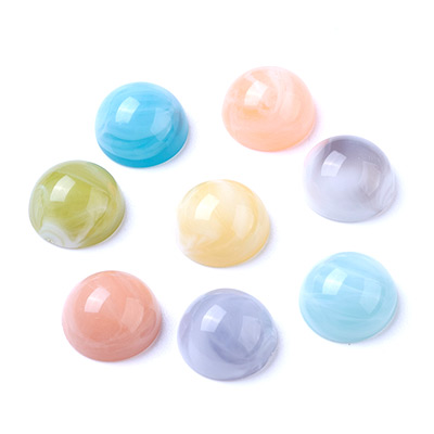 Cabochons En Plastique