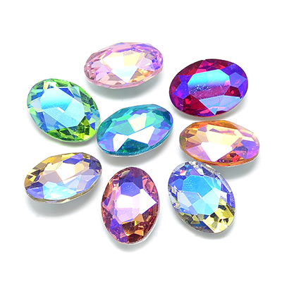 Cabochons Strass En Verre