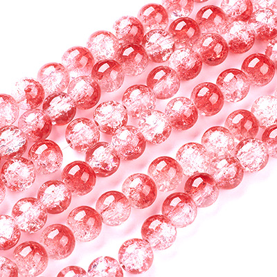 Perles En Verre Craquelé