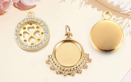 Supports Cabochons Pendentifs
