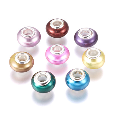 Shell & Pearl European Beads