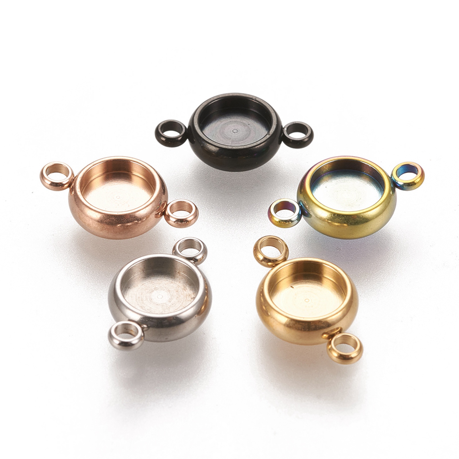 Connector Cabochon Settings