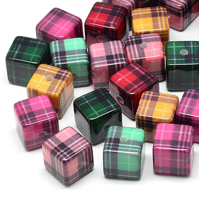 Printed Acrylic Beads