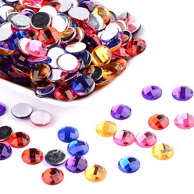 Acrylic Rhinestone Cabochons