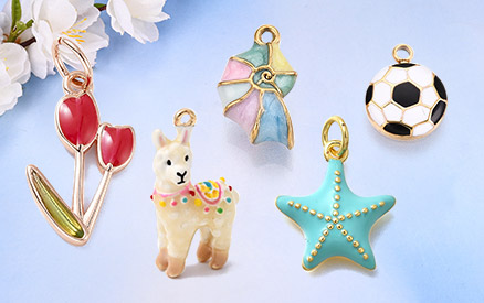 Enamel Pendants