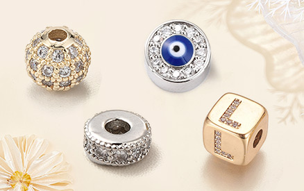 Cubic Zirconia Beads
