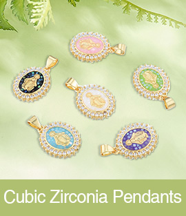 Cubic Zirconia Pendants