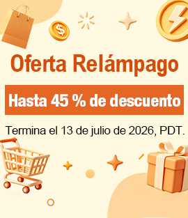 Oferta Relámpago Hasta 45 % de descuento