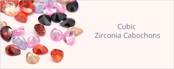Cubic Zirconia Cabochons