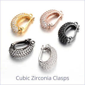 Cubic Zirconia Clasps
