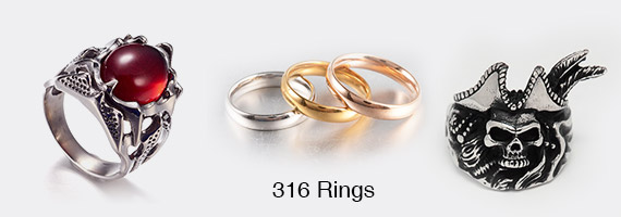 316 Stainless Steel Rings
