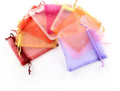Sequin Organza Bags