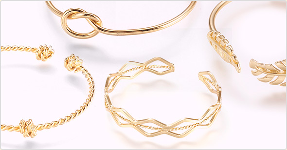Real Gold Plated Bangles