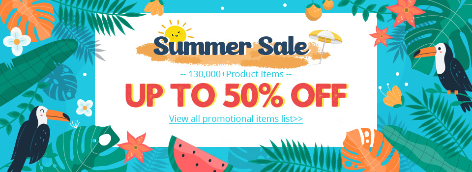 Summer Sale UP TO 50% OFF