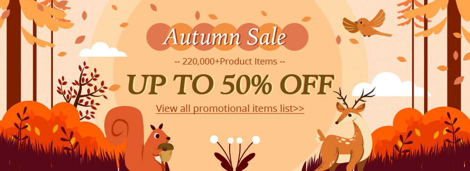 Autumn Sale 220,000+Product Items UP TO 50% OFF