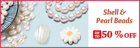 Shell & Pearl Beads Up To 50% OFF