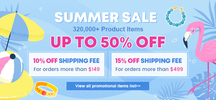 Summer Sale UP TO 50% OFF