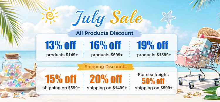 July Sale All Products Discount