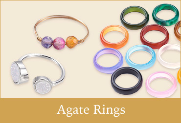 Agate Rings