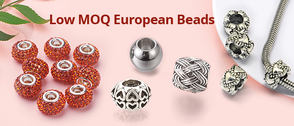 Low MOQ European Beads