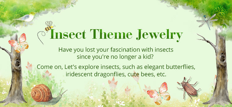 Insect Theme Jewelry